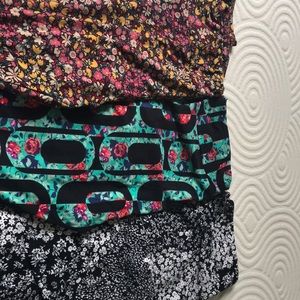 3 pair of lularoe leggings